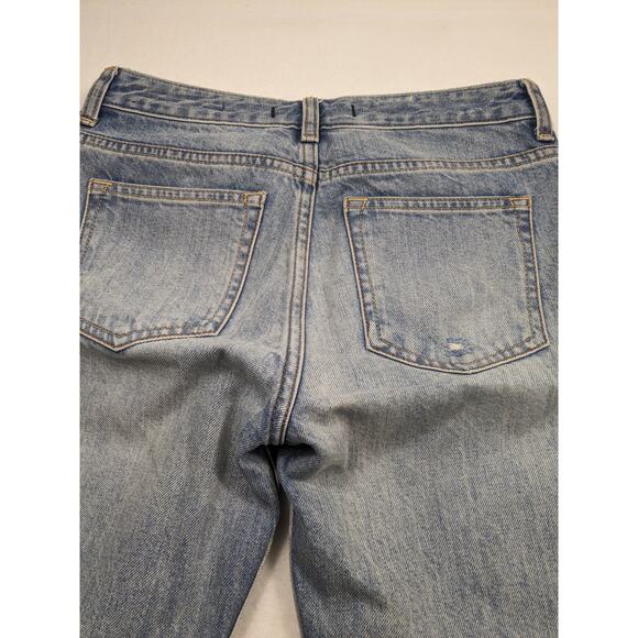 Abercrombie Jeans Women's 24W 28L Signature Ankle Straight Denim 90's Y2K Preppy - Picture 3 of 12